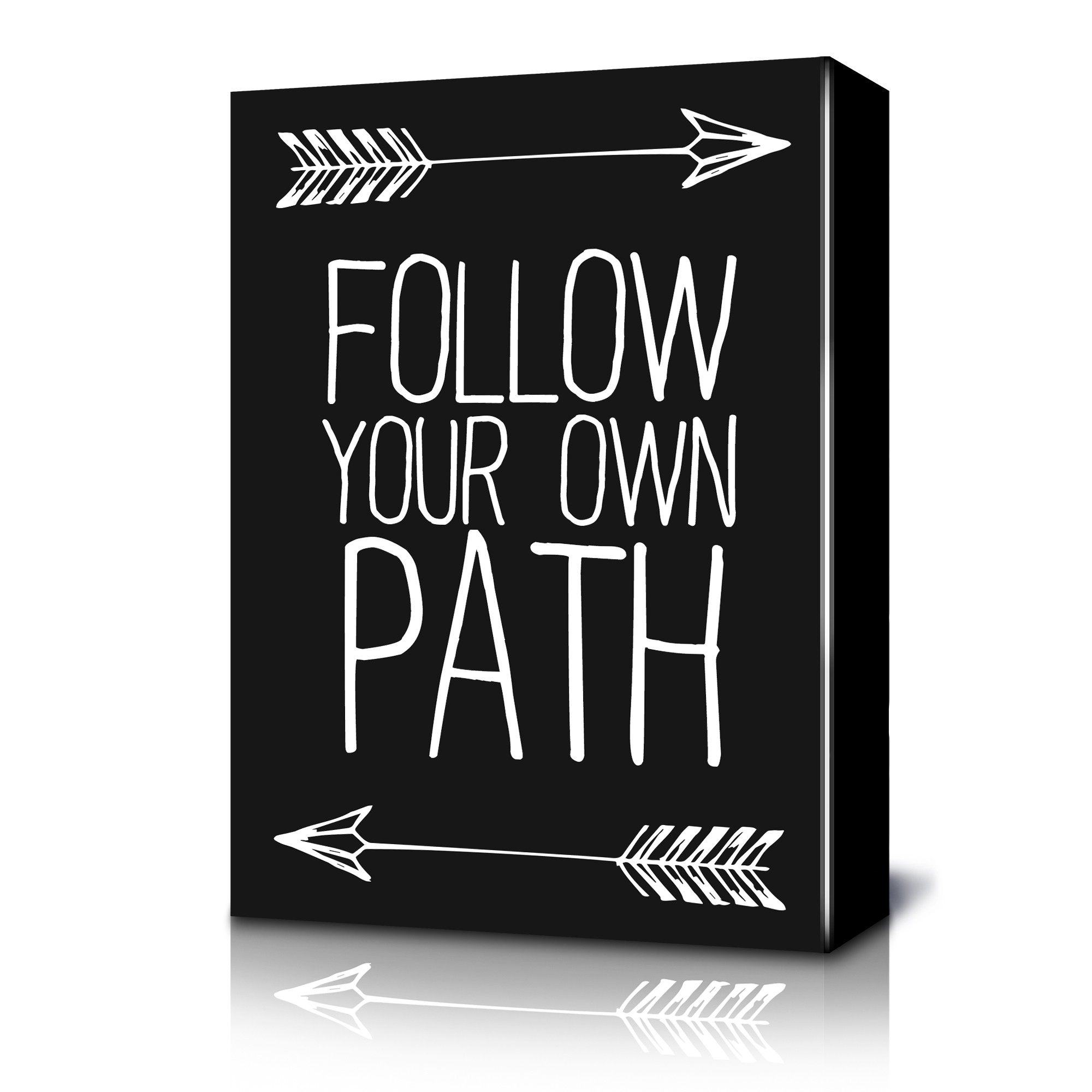 Follow Your Own Path Canvas